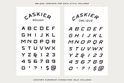 CASKIER (10 Font Files), a Serif Font by Hustle Supply Co. (Thumbnail 9 of 9)