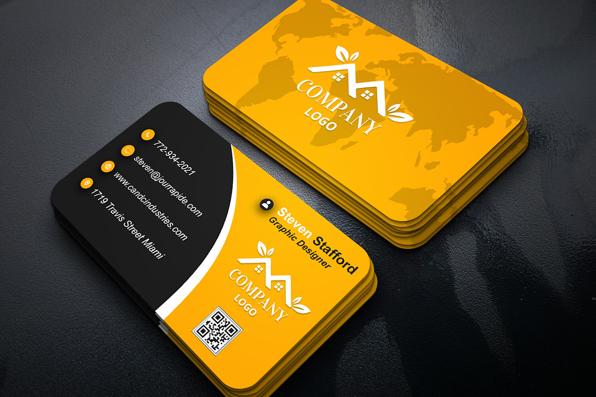 Simple Modern Card PSD