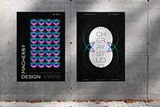 Techno party flyer template, a Flyer Template by MAcherry design studio (Thumbnail 5 of 10)