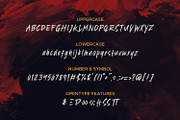 Gakuran - Modern Brush Font, a Handwritten Font by tkzgraphic (Thumbnail 2 of 9)