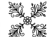 50 Elegant Floral Ornament Bundle, a Decorative Illustration by Amazin_art (Thumbnail 16 of 29)
