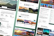Frozence -Travel Agency Landing Page, a Landing Page Template by SLAB! Design (Thumbnail 4 of 5)