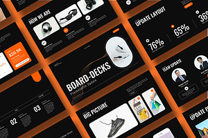 Board Pitch Deck Presentation, a Presentation Template by KreateTribe