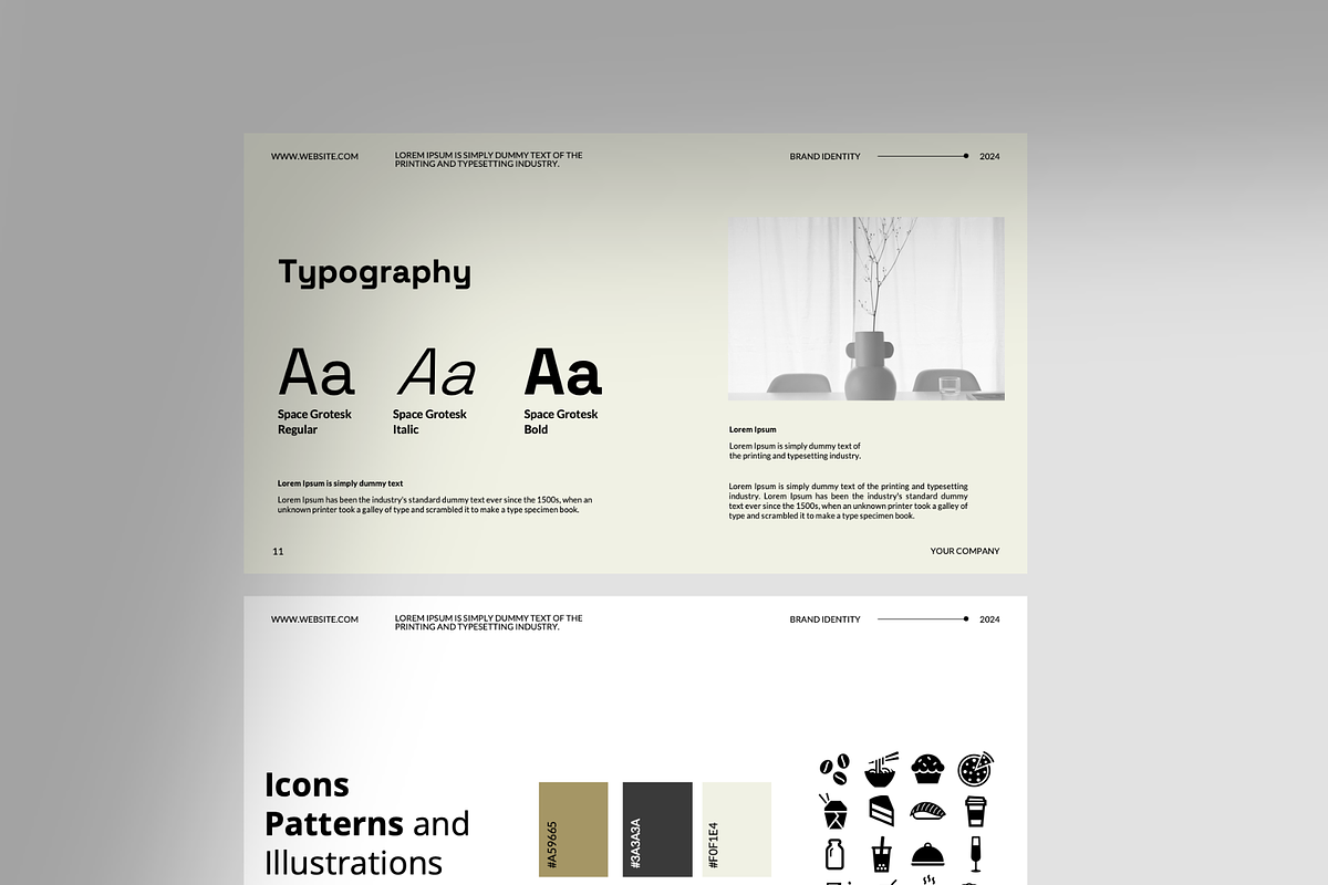 XIA - Brand Identity Keynote, a Presentation Template by Spesifikstd (Photo 2 of 10)