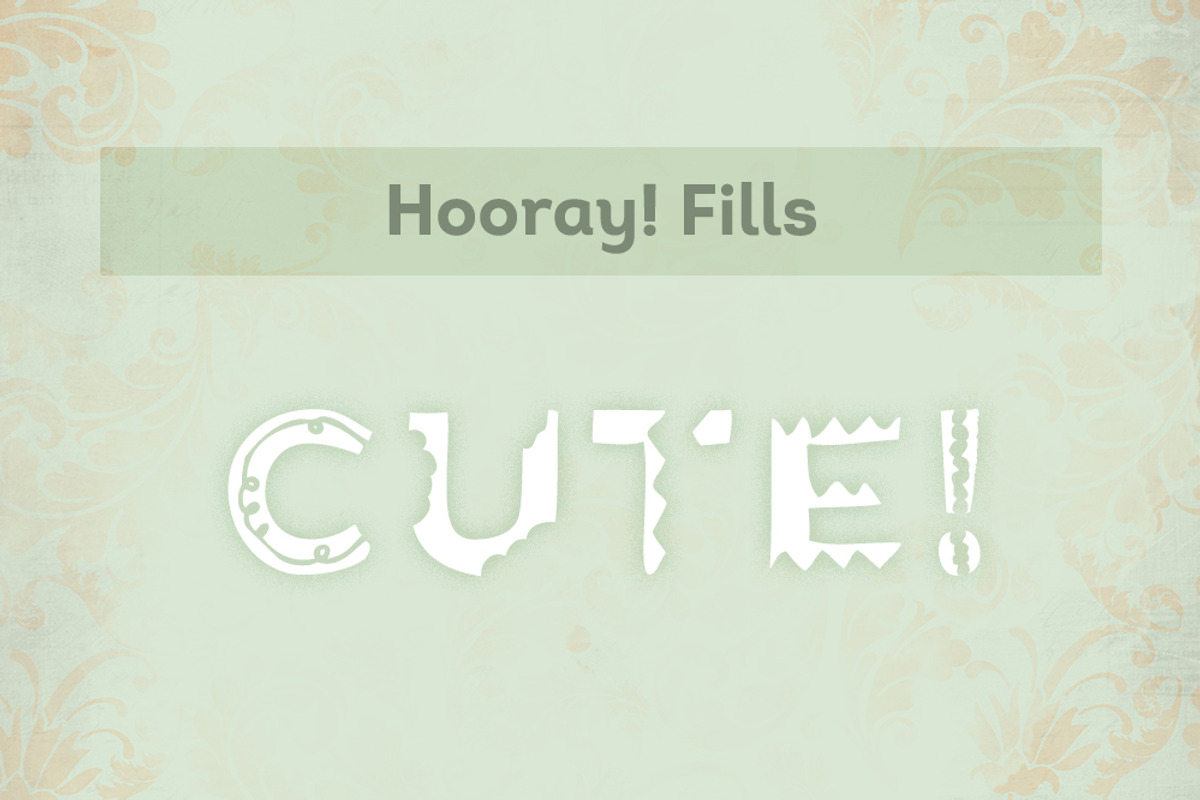 Hooray! Hand-drawn Fonts preview 3