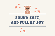 Sweet Child Font, a Sans Serif Font by Cosy Fox (Thumbnail 6 of 7)