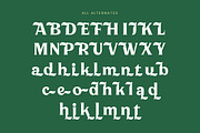 Milan Wulko Alternate Bold Serif, a Serif Font by timelesstype.co (Thumbnail 18 of 20)
