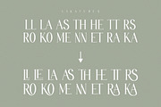 ARSTHEN Ligature Serif Typeface, a Serif Font by Alfinart (Thumbnail 9 of 10)