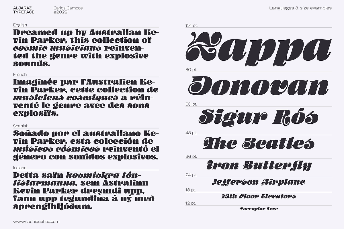 Aljaraz Font, a Serif Font by Cuchi, qué Tipo! Foundry (Photo 13 of 15)