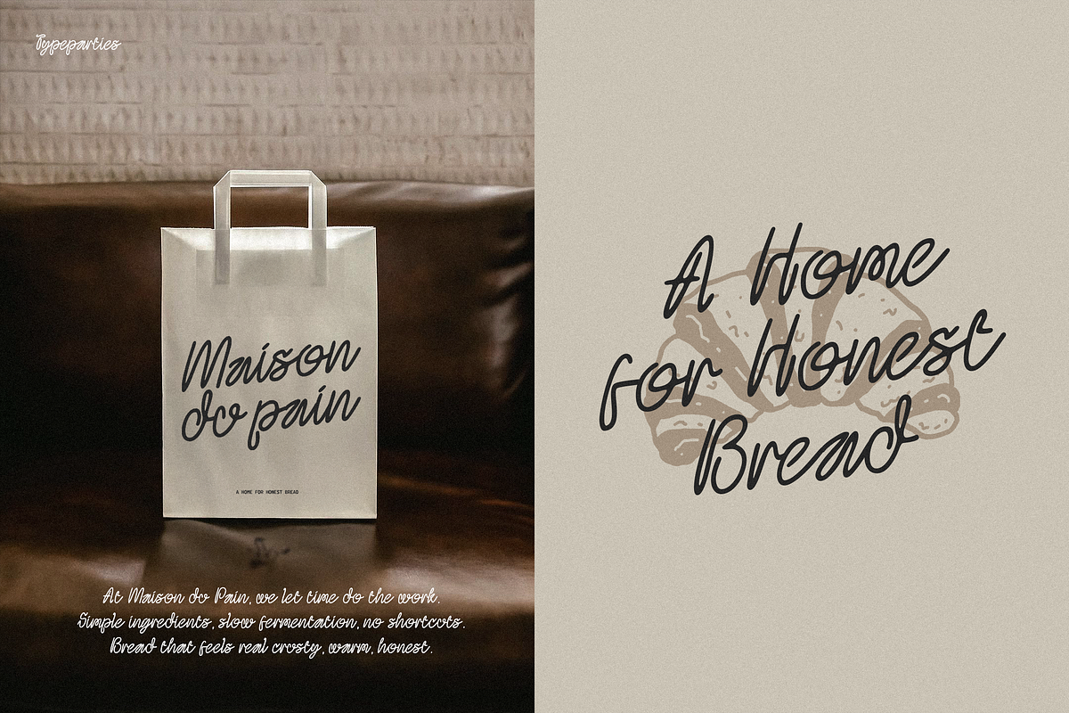 Florence Lanes - Modern Script Font, a Script Font by Typeparties (Photo 7 of 10)