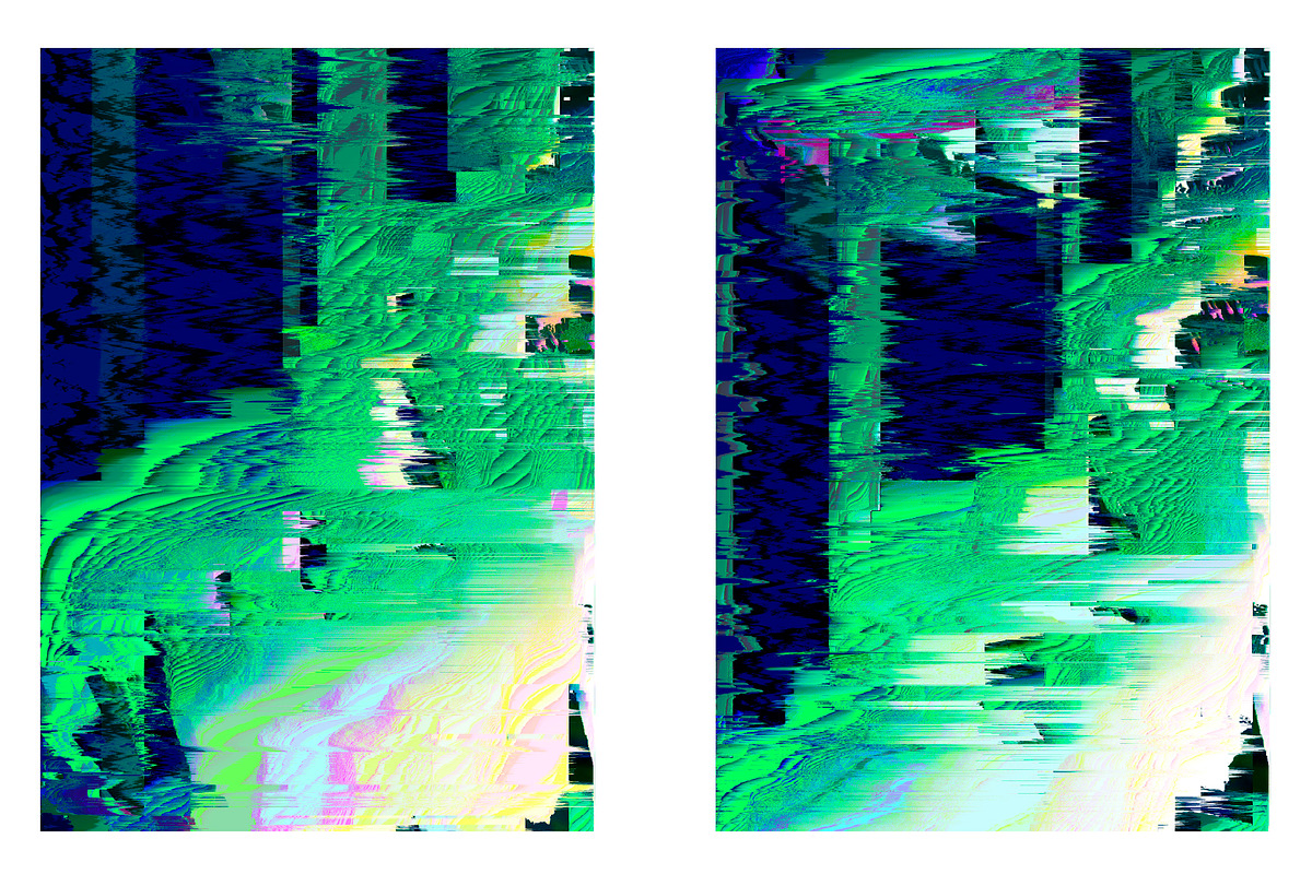 Digital Distortion Vol. 2, a Texture Graphic by The Dusty Inklab