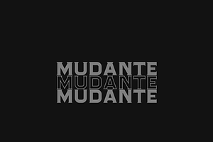 mudante series font, a Sans Serif Font by gREyPUBLIC