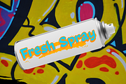 Blockbomb is a cool graffiti font, a Handwritten Font by Brown Cupple (Thumbnail 5 of 8)