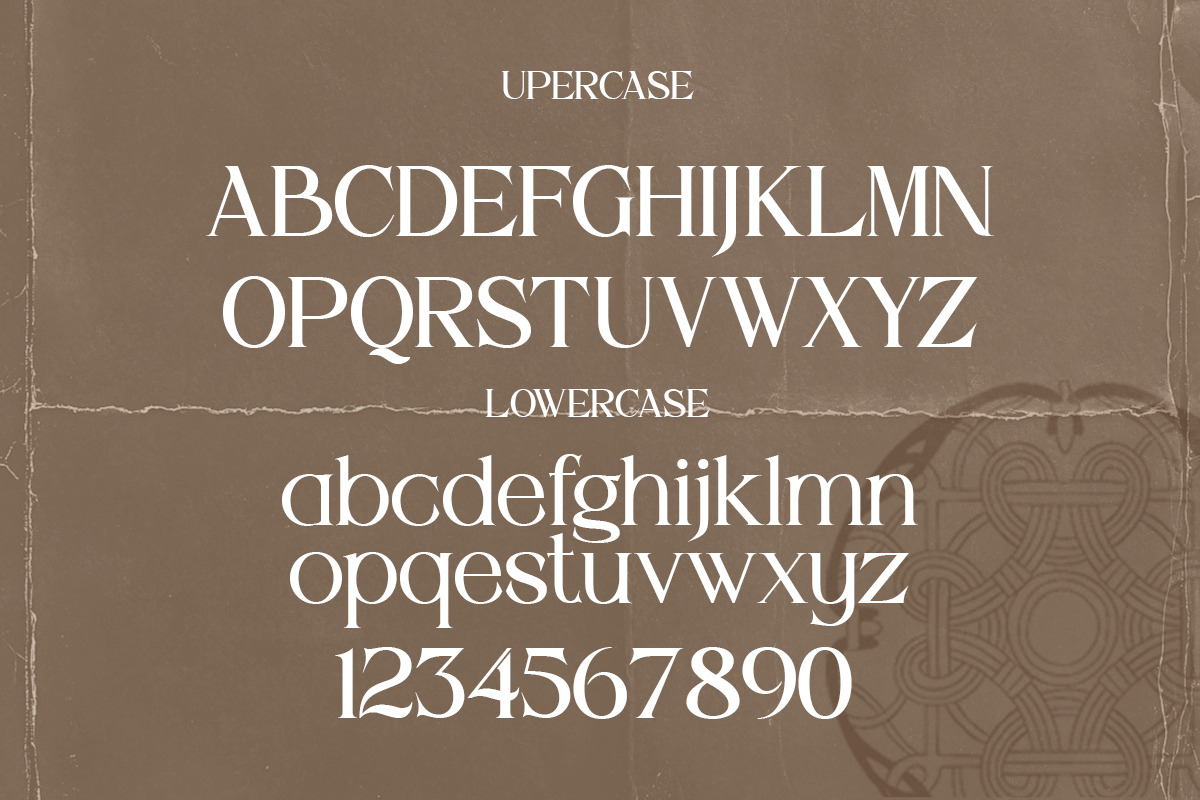 Areus - Celtic Display Font, a Serif Font by Qweera Studio (Photo 12 of 12)