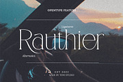 CANOVER | Ligature Serif, a Serif Font by ToniStudio (Thumbnail 8 of 11)