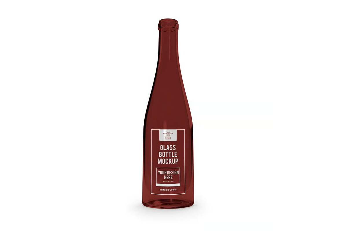 Glass Bottle Packaging Mockup, a Product Mockup by DesignRushMarket (Photo 9 of 11)