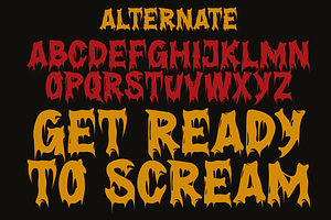 Shadows Fright Font