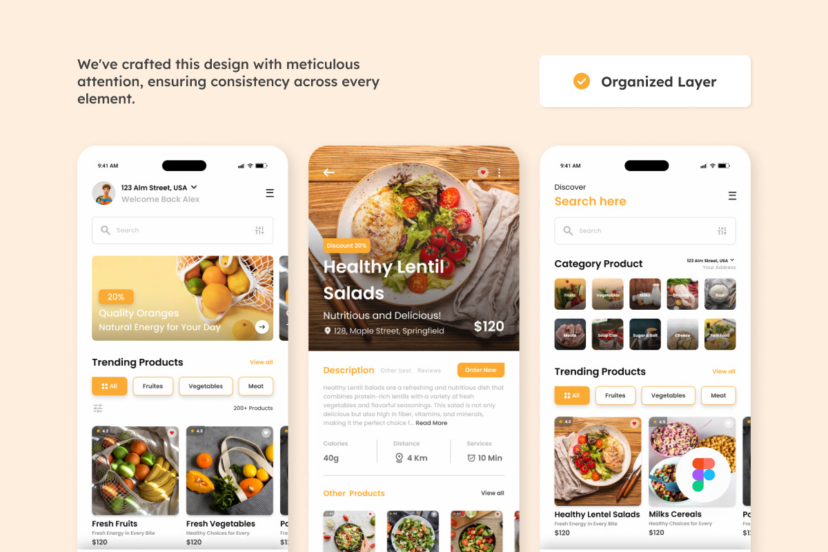 Sunny Marts - Grocery Mobile App, an App Template by twinstd (Photo 2 of 5)