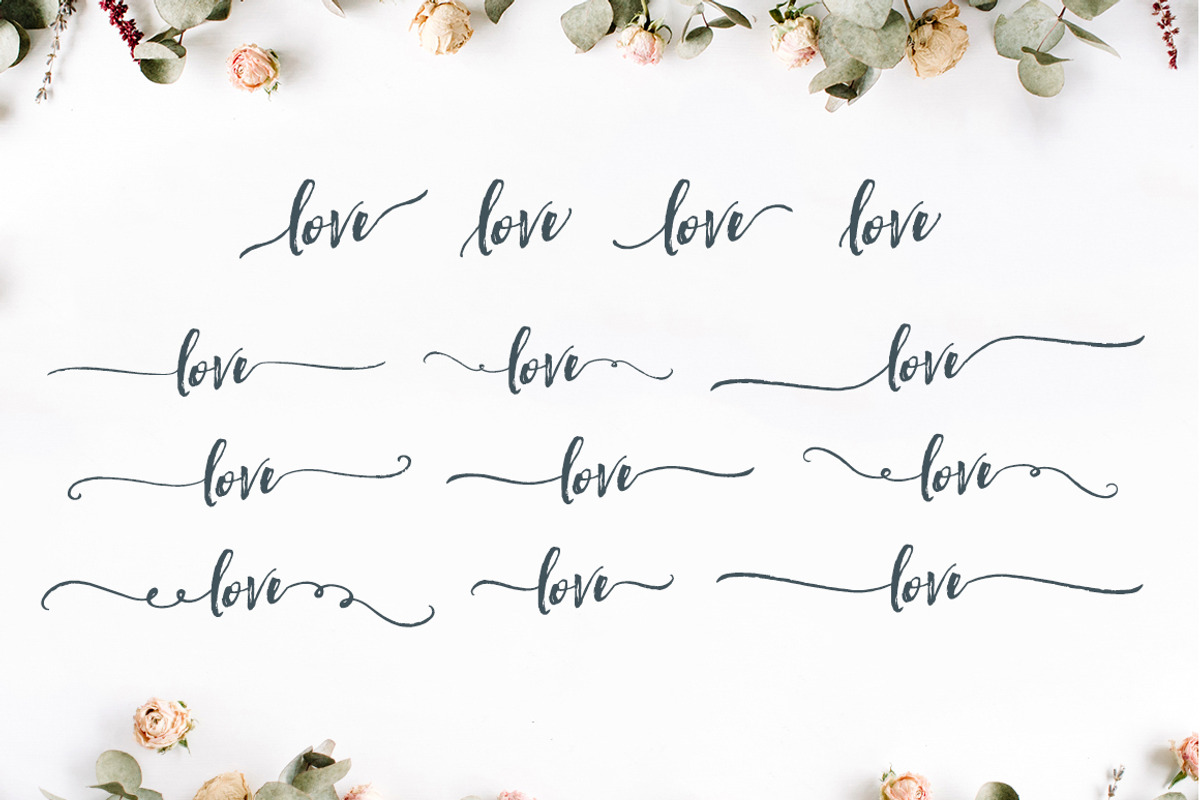 Hartley Font, a Script Font by Angie Makes (Photo 9 of 12)
