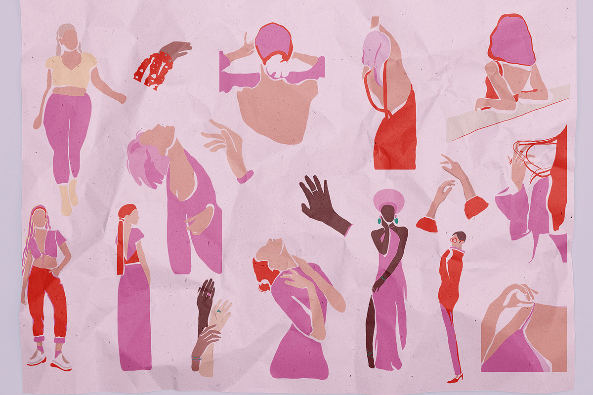 Feminine Illustration–Self-Love Art, an Object Illustration by NatalieArtsDenysenko (Photo 6 of 10)