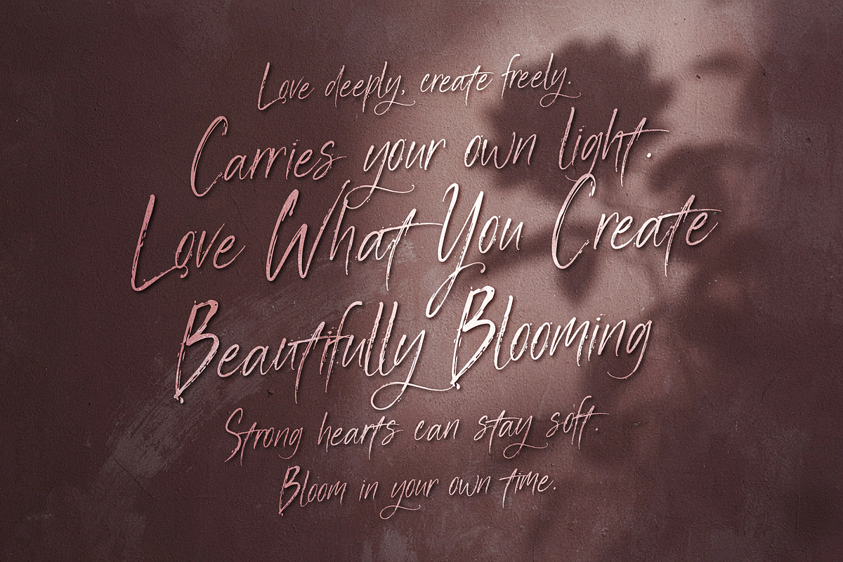 Manstera Leviosa - Expressive Script, a Script Font by HypeWorksCo (Photo 3 of 15)