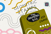 The Procreate Geometric Box, a Brush Add-On by Just Bia (Thumbnail 1 of 10)