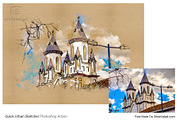Urban Sketcher Photoshop Action, an Action Add-On by SlideSalad (Thumbnail 29 of 31)