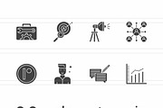25 Creator Economy Glyph Icons, an Icon by IconBunny (Thumbnail 2 of 2)