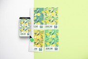 Four Postage Stamps Mockup, an Advertising Mockup by Custom Scene (Thumbnail 6 of 11)