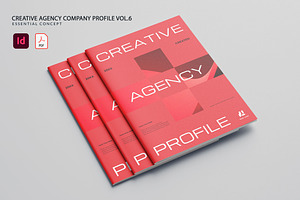 Creative Agency Profile Vol.6, a Brochure Template by Bewalrus Studio