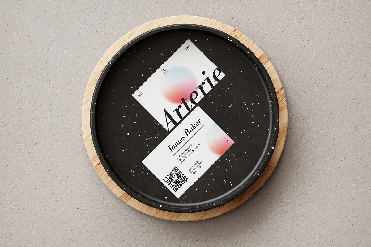 4-in-1 Business Card Template, a Templates & Theme by artsmithery (Photo 7 of 11)