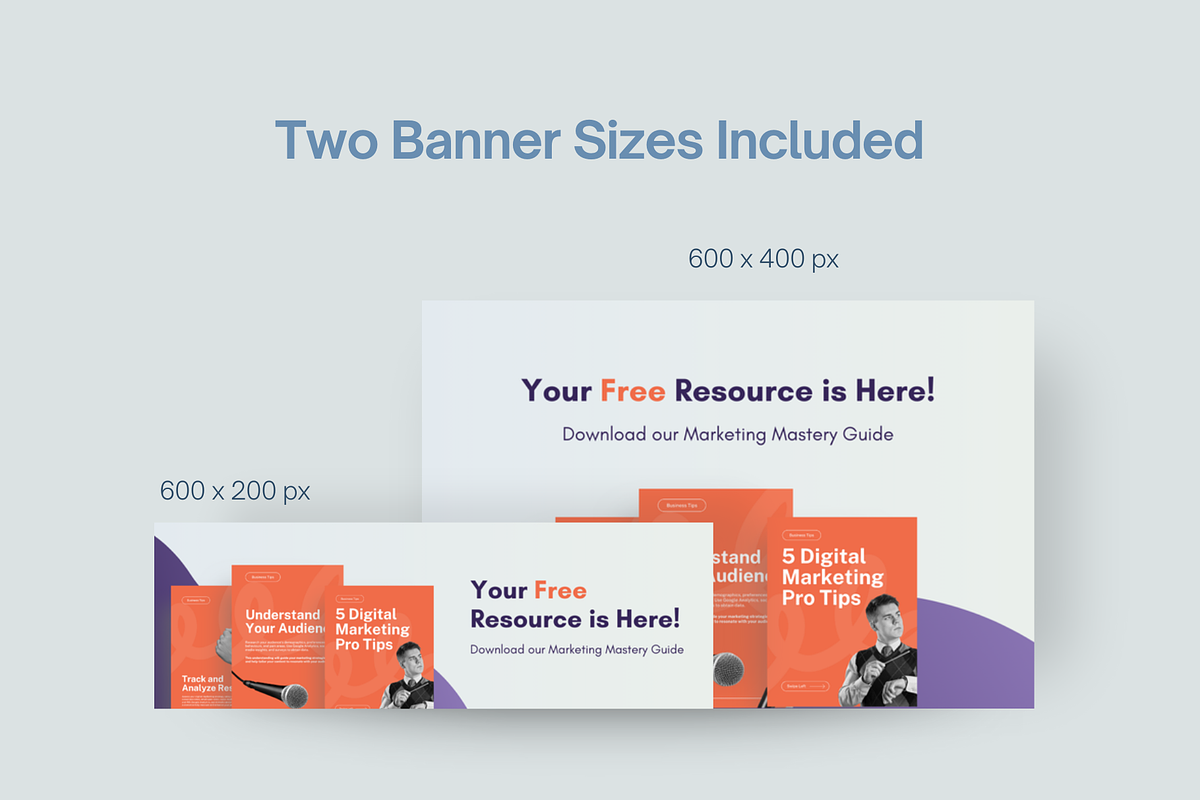 Editable Email Banner Bundle, an Email Template by Templics by Zoya (Photo 2 of 4)