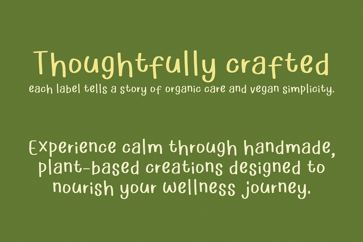 VeganMatey – Rounded Friendly Font, a Handwritten Font by TypeTasty Font (Photo 4 of 10)