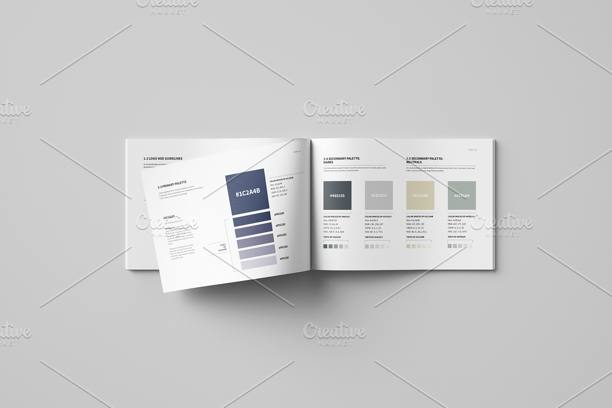 Brand Manual Bundle - 116 Page - 50%, a Brochure Template by Mastergfx (Photo 73 of 84)