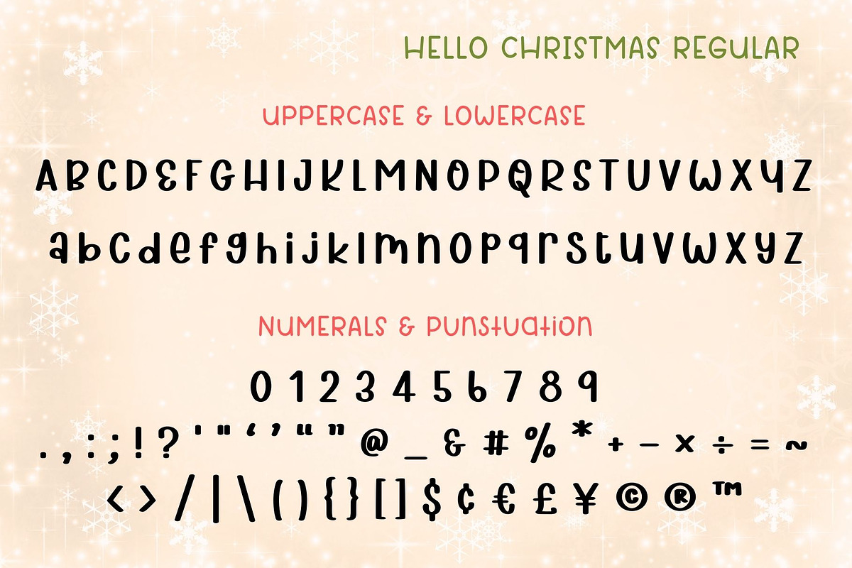 Hello Christmas - Font Duo, a Handwritten Font by AnningArts (Photo 8 of 9)