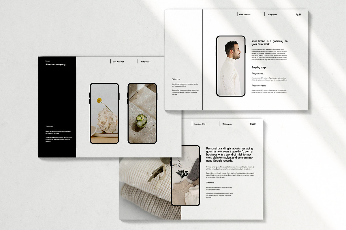 BOLD | Brand Guidelines, a Brochure Template by Analogi Studio (Photo 10 of 21)
