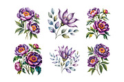 Watercolor Wildflower Flower, a Decorative Illustration by ForhadGFX (Thumbnail 11 of 12)