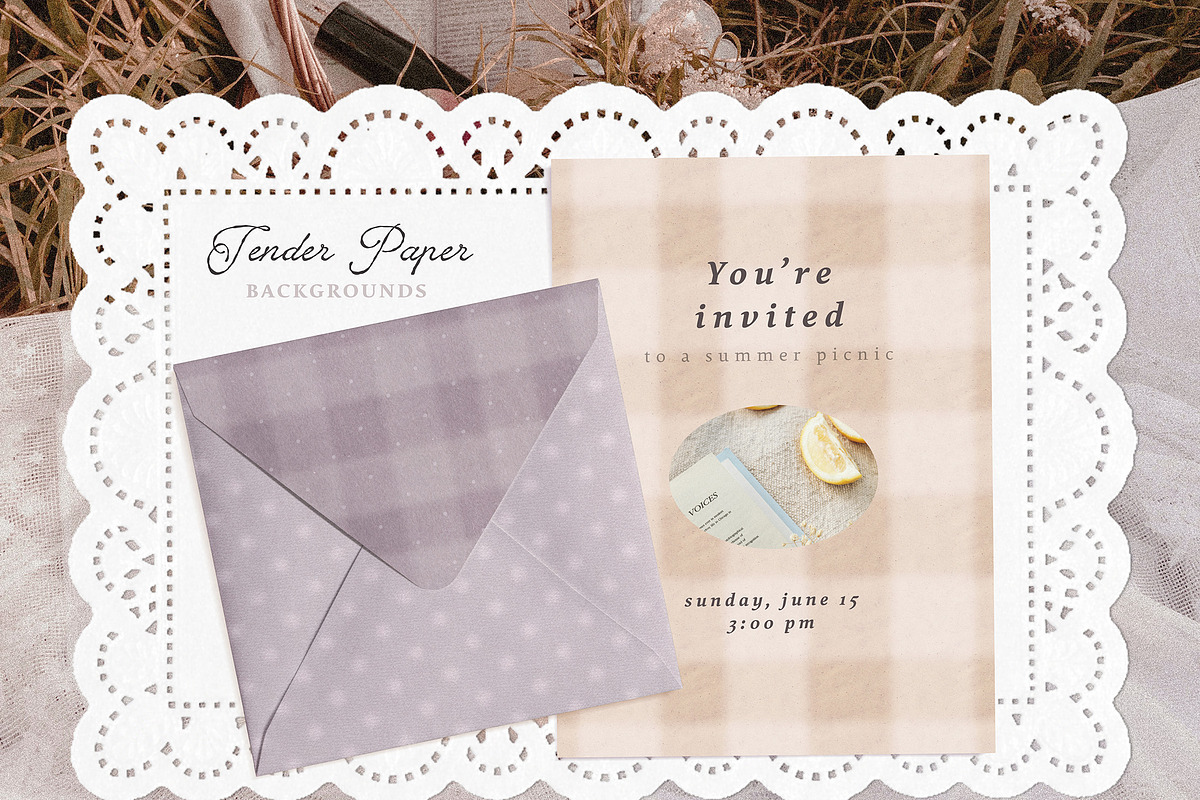 Tender Paper Backgrounds Set, a Background Graphic by Animoon (Photo 9 of 18)