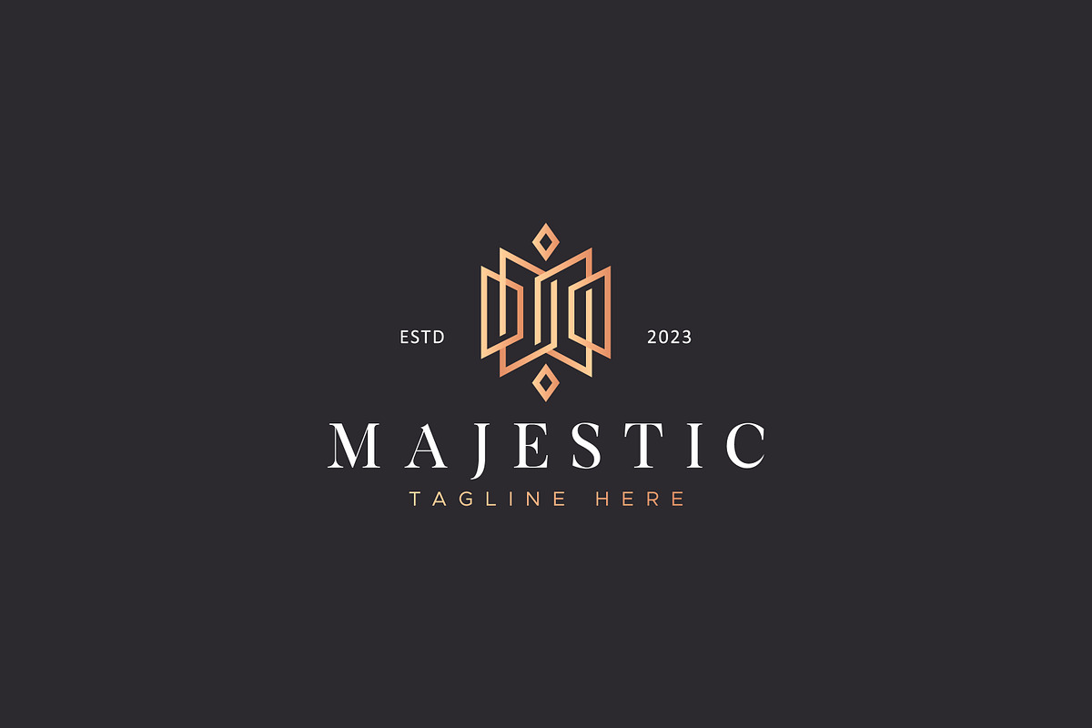 Abstract Letter M for Majestic Logo, a Branding & Logo Template by Signatoro (Photo 1 of 2)