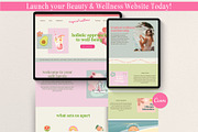 Canva Colorful Vibrant Website, a Landing Page Template by HAYAG Creatives (Thumbnail 8 of 8)