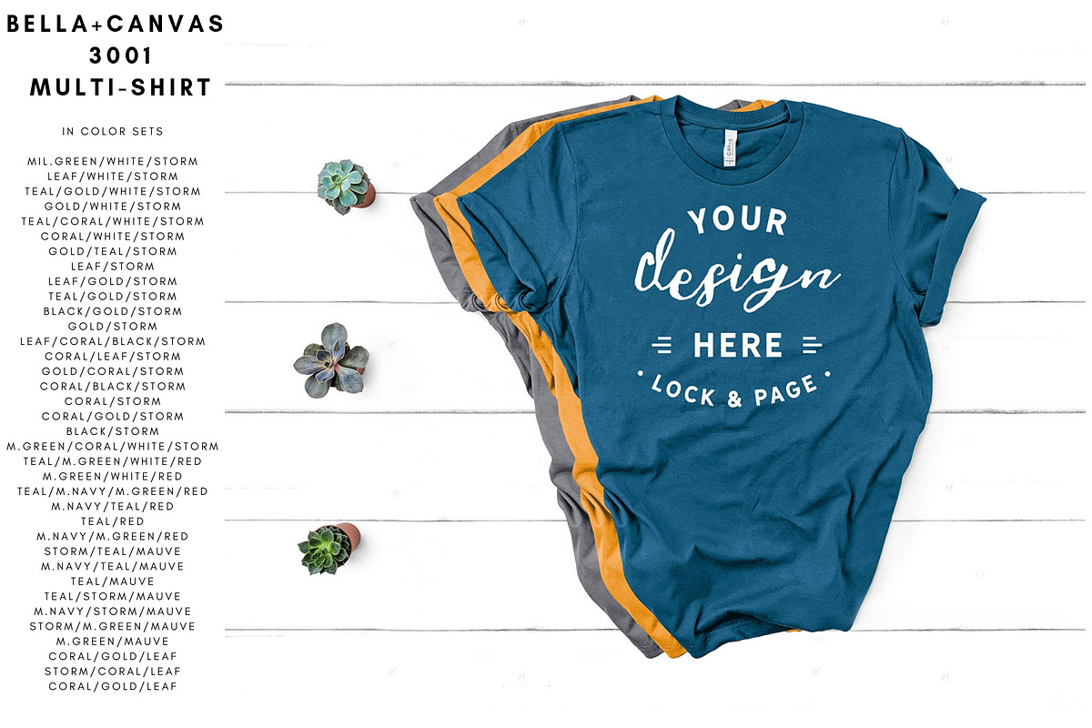 Bella Canvas T-Shirt Mockup Bundle, a Shirt Mockup by lock and page (Photo 9 of 85)