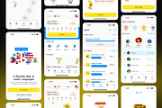 Banano Language Learning App UI Kit, an UI Kit Template by Lumina_ui_ux202 (Thumbnail 6 of 8)