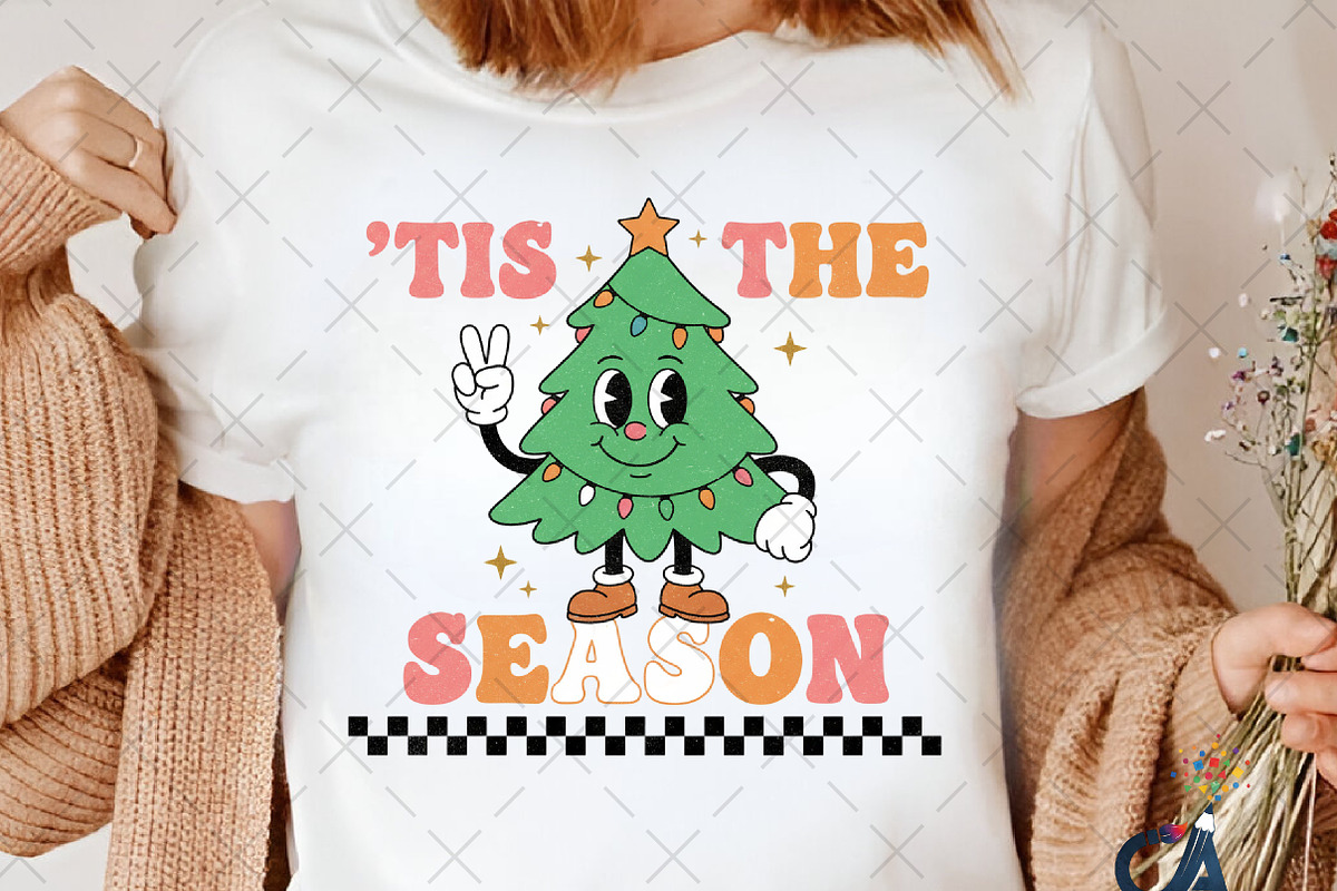 Tis The Season Christmas Tree PNG, an Illustration by Creative Art (Photo 6 of 6)