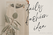 Solasta - organic script font, a Script Font by Only Fonts (Thumbnail 6 of 10)