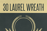 30 Laurel Wreath, a Branding & Logo Template by Vương Thành Chung (Thumbnail 1 of 2)
