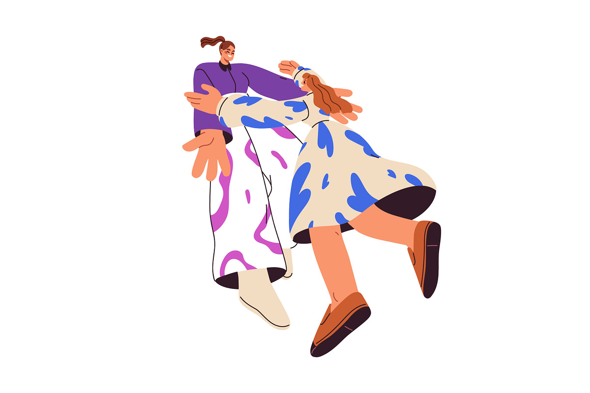 People meeting set. Reunion concept, a Person Illustration by Good Studio (Photo 8 of 20)