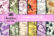 Camouflage Digital Papers  Backgroun, an Arts & Entertainment Photo by Wow Magic (Thumbnail 1 of 2)
