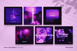 Perfect Purple Social Media Kit