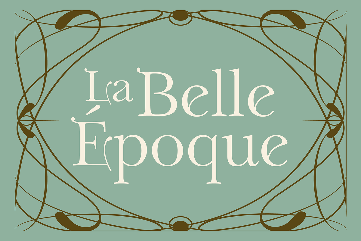 Beautiful Amsterdam Art Deco fonts preview 7