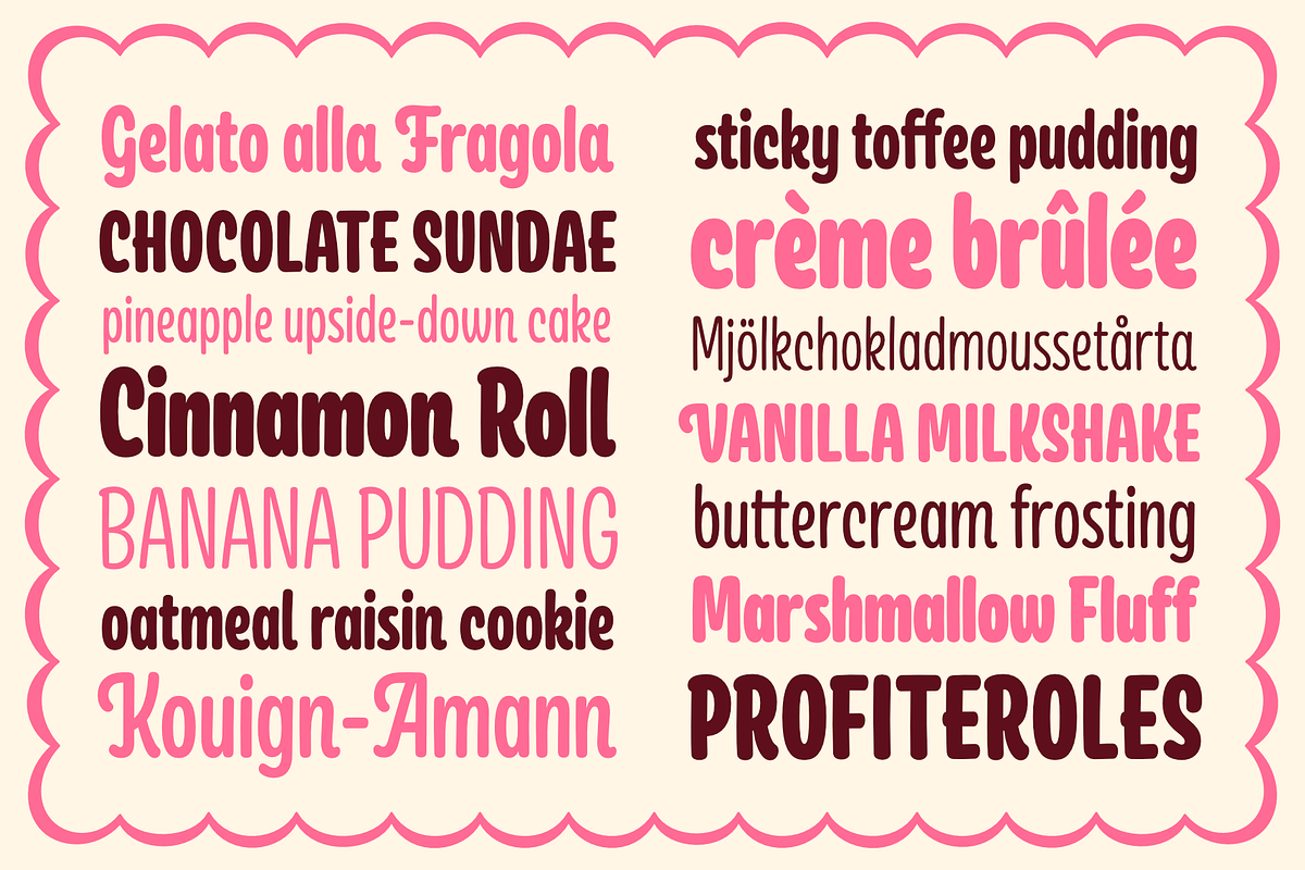 Frosting Sans Family, a Sans Serif Font by Jonathan Ball (Photo 3 of 6)